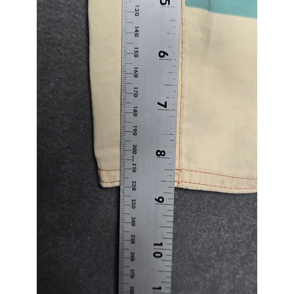 Patagonia Swim Trunks‎ Shorts 30 Orange Blue Pattern Athletic Beach BoardShorts